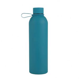 BPA FREE 500Ml Eco-Friendly Soft Touch <b>Small</b> Mouth Stainless Steel Insulated <b>Bottle</b> Latest Double Wall Vacuum Flask With Handle - Product Image 2