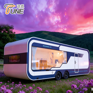 Remolque Móvil para Comida, Carrito de Camping para Café, Helados, Perritos Calientes, Venta Ambulante y Glamping - Product Image 1