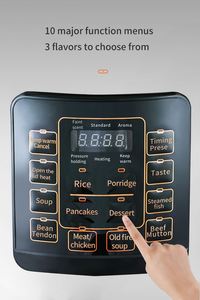 Nouvelle Conception en Promotion : Cuiseur à Riz Intelligent Multifonction 6L à Haute Pression, Autocuiseur Électrique - Product Image 3