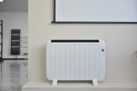 Radiateur mural silencieux à économie d'énergie 1200W, contrôlé par application, télécommande, protection contre la surchauffe, aluminium 249