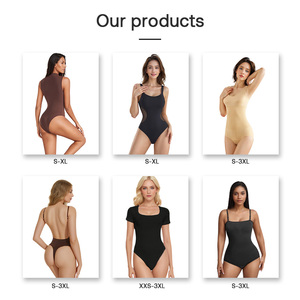 <strong>Strapless</strong> Tube Top Bodysuit Tummy <strong>Control</strong> Thong Shapewear Removable Straps Seamless T-back <strong>Body</strong> <strong>Shaper</strong> for Women Daily - Product Image 6