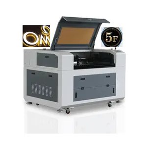 Guangzhou 6090 9060 50W 60W 80W 100W Laser Engraving Mesin CO2 Laser Cutting Mesin untuk 3D akrilik Logam