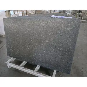 Popular acero gris granito losa granito azulejos granito encimera