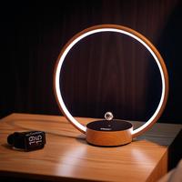 Lampe de table à lévitation Circlo ABS, lumière LED flottante, design moderne, lévitation magnétique, commande tactile, taille moyenne, décoration d'intérieur