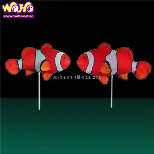 Décoration de fête sur le thème de la mer et de l'océan de haute qualité, ballon gonflable géant coloré en forme de poisson volant pour défilé - Product Image 1