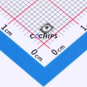 HX TS2306A 320gf Tactile Switch SMD,3x2mm Switch Single Pole Single Throw 3.2N Vertical Mount 3mm - Product Image 1