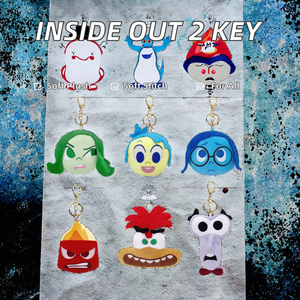 Gantungan Kunci boneka empuk, gantungan kunci mainan boneka empuk lucu lembut luar dalam 2 - Product Image 2