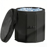 Baignoire Gonflable Pliable Portable pour Adultes, Spa Extérieur et Domestique, Baignoire de Trempage à Double Usage Chaud/Froid, Bain de Glace, Plongée Froide - Vente en Gros