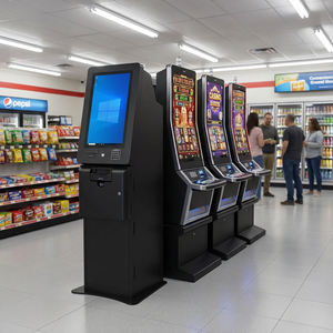 UNISPOT UAM-S02 Kiosque de Rédemption de Jeux de Skill, Terminal Libre-Service de Rédemption de Billets par Scan de Code QR, Anglais Windows 10/11 Intel - Product Image 1