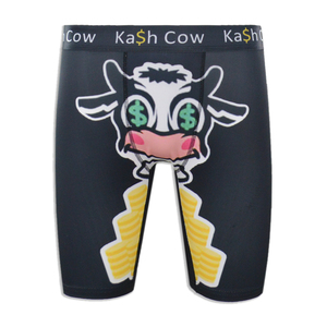 Factory Custom Brand Mens Underwear New Printed Polyester Casual Plus Size Boxers Briefs Short