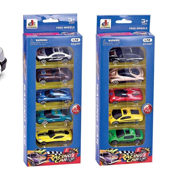 Giocattolo per auto modello pressofuso in metallo 1:64 giocattolo pressofuso per bambini giocattoli Runbo promozione a buon mercato 5 pezzi di auto in lega