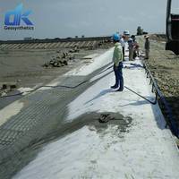 Matelas en béton de 15 cm et 20 cm en tissu tissé pour coffrage, protection des rives et des berges de rivière, couverture en béton préformé
