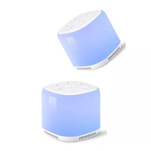 Máquina <span class=keywords><strong>de</strong></span> sonido para dormir portátil para adultos y bebés, dispositivo con 24 sonidos calmante, luz nocturna, color blanco - Product Image 4