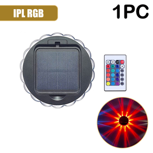 Lámpara Solar de Pared con Forma de Pétalo IP65, Nueva, Decorativa para Jardín Exterior, Plegable, para Parque o Villa - Product Image 5