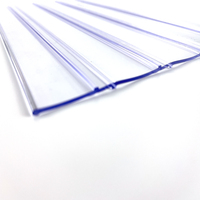 Rouleau de rideau en bande PVC transparente, rideau de porte en vinyle flexible transparent pour chambre froide industrielle, entrepôt frigorifique