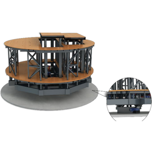 Plataforma Elevadora Giratoria de <span class=keywords><strong>Cadena</strong></span> Rígida Avanzada, Adecuada para Estudios de Televisión y Equipos de Transmisión de Noticias - Product Image 3