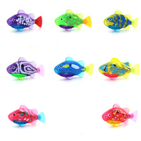 Nouveau jouet de bain pour animaux de compagnie, poisson nageur à détection lumineuse, simulation de poisson électrique pour chien et chat, accessoires d'aquarium étanches
