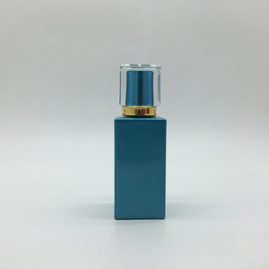 50ml Flat <strong>Refillable</strong> Glass Perfume Spray Bottle with Screw Cap Screen Printed Logo <strong>Reed</strong> <strong>Diffuser</strong> - Product Image 3