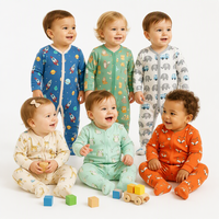 Einfarbiger Baumwoll-Babybody mit Umschlaghals, Druckknopfverschluss, Atmungsaktiv und Weich für Importeure und Distributoren
