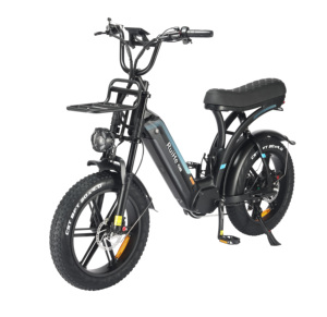 Nouveauté : Vélo Ruihe Q8 20 pouces avec pneus larges pliables et batterie intégrée 48V, vélo électrique Q8 48V, vélo de montagne au lithium - Product Image 3