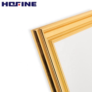 Hofine hofine ba màu sắc tùy chỉnh nhà máy giá rẻ Nhựa nửa cơ thể phòng tắm trang điểm gương - Product Image 4