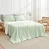 Couette rafraîchissante King Size Couvertures rafraîchissantes pour les dormeurs chauds et les sueurs nocturnes Couette d'été crème vert menthe légère - Product Image 2