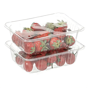 <span class=keywords><strong>Barquette</strong></span> <span class=keywords><strong>jetable</strong></span> transparente en PET/PP thermoscellable pour fraises, emballage <span class=keywords><strong>alimentaire</strong></span> en <span class=keywords><strong>plastique</strong></span> pour fruits - Product Image 2