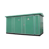 Poste de transformation de type américain pour ferme solaire, 6kV 10kV 11kV vers 0.4kV, 30-250kVA, 50Hz