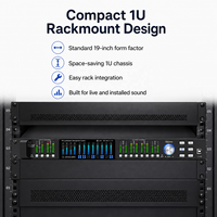 Système de gestion des enceintes avec processeur audio numérique DSP PLD480 4 entrées 8 sorties pour enceintes en réseau