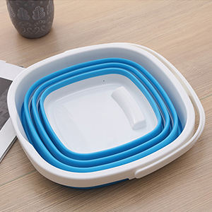 Vente chaude en plastique pliant stylo de lavage Art brosse seau gain de place seau jardin en plastique seau pliable seau - Product Image 2