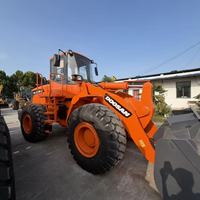 Hochwertiger Gebrauchter Original Koreanischer Doosan DL505 Radlader 5-Tonnen Frontlader mit Schaufel zum Verkauf