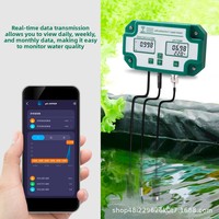Analyseur de qualité de l'eau 6-en-1 avec connexion Wi-Fi : PH, TDS, SEL, Salinité pour aquarium et piscine