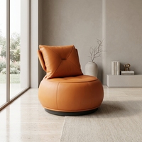 Canapé de salon haut de gamme italien Liyu avec design modulaire en cuir PU de luxe pour salon, hôtel et usage extérieur