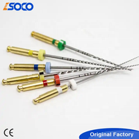Soco 2015 – Nouvelle lime dentaire endodontique Niti flexible et robuste pour canaux radiculaires, instrument dentaire à activation thermique pour machines rotatives