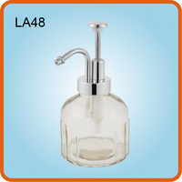 Vente directe usine – Nouveau design – Pulvérisateur à pression en verre – Bouteille de cuisine en plastique avec vaporisateur pour savon liquide et produits chimiques