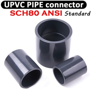 Ansi อะแดปเตอร์ท่อ upvc แบบ SCH80สลิป (ซ็อกเก็ต x ซ็อกเก็ต) ข้อต่อท่อพีวีซีซ่อมแซมข้อต่ออะแดปเตอร์ท่อ - Product Image 3