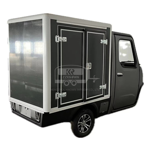 Tricycle électrique réfrigéré pour la livraison de nourriture, chaîne du froid, vélo cargo à trois roues, chariot congélateur mobile - Product Image 3