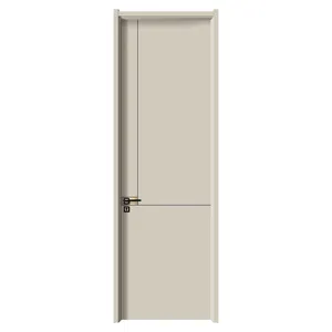 china cheap prices latest wood door design aluminum metal strips wooden interior room door