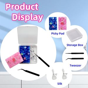 Autismo Sensorial Skin Picking Fidget Toys con pinzas y caja de almacenamiento <span class=keywords><strong>Picky</strong></span> Pad para la ansiedad - Product Image 3