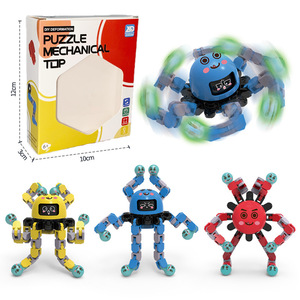Biến Hình Robot Ngón Tay Con Quay Hồi Chuyển Cơ Khí Hàng Đầu Với Thay Đổi Nhựa Fidget <span class=keywords><strong>Spinner</strong></span> Cho Bé Trai Và Cô Gái Đồ Chơi - Product Image 6