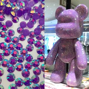 Figurine d'ours violent Zige Worldwide de 1M, figurine d'ours blanc DIY, poupée, décoration d'intérieur, modèle d'action, jouet, cadeau, Ours fluide sombre et violent - Product Image 2