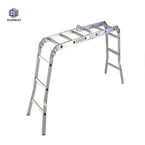 Pas cher <span class=keywords><strong>Prix</strong></span> Sécurité <span class=keywords><strong>Escabeau</strong></span> Télescopique En Aluminium Charnière Pliante - Product Image 3