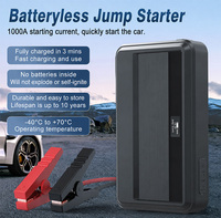 Démarreur sans batterie à super condensateur 1000A 12V, charge rapide en 3 minutes, durée de vie de 10 ans pour voitures essence et diesel, motos, jet-skis