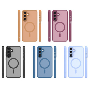 Funda Magnética para Teléfono <span class=keywords><strong>Samsung</strong></span> <span class=keywords><strong>Galaxy</strong></span> S25 FE, Moderna, Colorida, Translúcida, Mate, Antigolpes y Antihuellas - Product Image 1