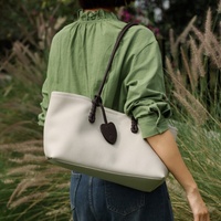 Sac à main en cuir de nouvelle conception, sac fourre-tout en cuir véritable, sac pour femme de haute qualité, tendance, grande capacité, sac à bandoulière simple