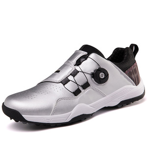<span class=keywords><strong>Chaussures</strong></span> <span class=keywords><strong>de</strong></span> <span class=keywords><strong>golf</strong></span> en cuir <span class=keywords><strong>de</strong></span> haute qualité pour hommes, caoutchouc imperméable personnalisé OEM ODM pour le <span class=keywords><strong>golf</strong></span> d'été par saison - Product Image 3