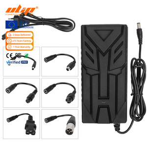 Cargador Ulip 42V~54.6V 2A DC2.1 Estándar Europeo con 6 Adaptadores GX16 3 Pines DC2.5 PL16 Adaptador de Corriente 54.6V 2A - Product Image 1