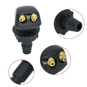 Buses de lave-glace mécaniques Yilai Auto Parts, noires, avec embouts en laiton, pour le nettoyage du capot et du pare-brise de voiture - Product Image 2