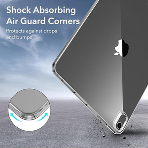 Pour <span class=keywords><strong>iPad</strong></span> <span class=keywords><strong>Air</strong></span> 11 2024 M2 pur Transparent TPU tablette couverture quatre coins antichoc étui transparent - Product Image 5