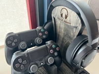 202509 support de contrôleur personnalisé en bois support de casque en bois cadeau exquis prix usine support de téléphone en bois